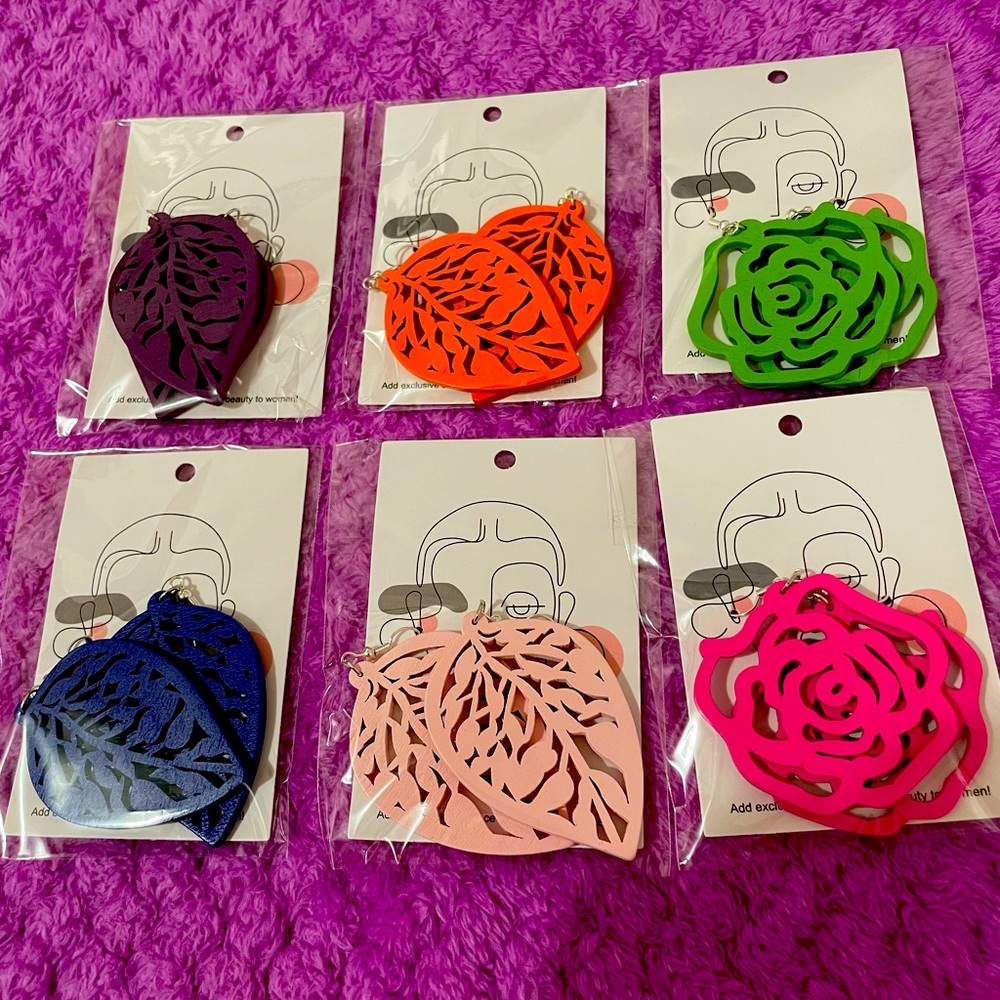 Aretes madera